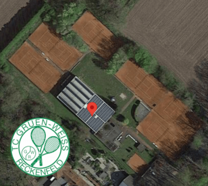 Foto der Tennisanlage